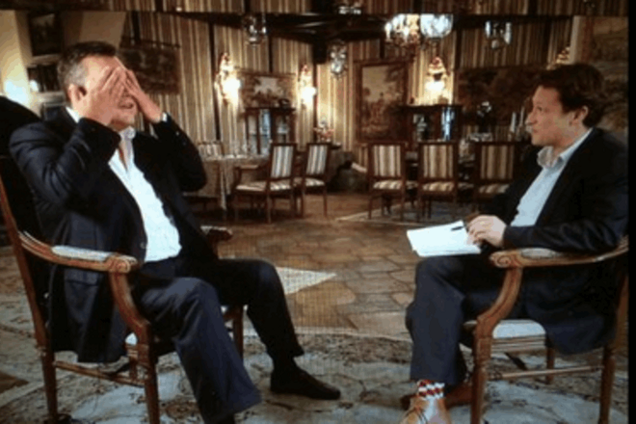 Янукович вперше після втечі дав інтерв'ю західним ЗМІ