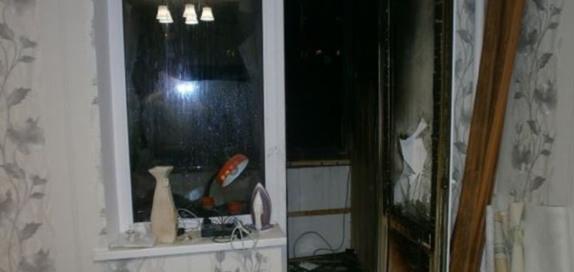 В киевской 16-этажке загорелись балконы