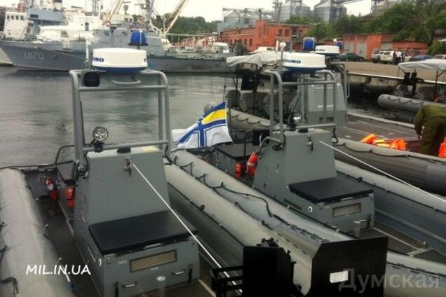 В Одессе осваивают американские скоростные катера для спецназа: фотофакт