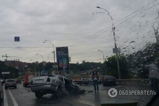 ДТП на мосту Патона в Киеве: в ГАИ сообщили подробности