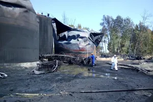 В сети доказали, что нефтебазу под Васильковом достраивали самовольно