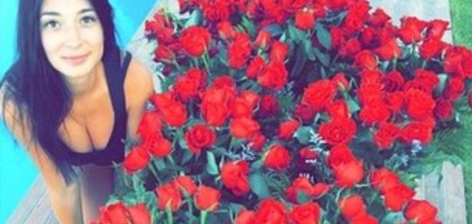 Футболист 'Шахтера' засыпал жену розами: эффектные фото