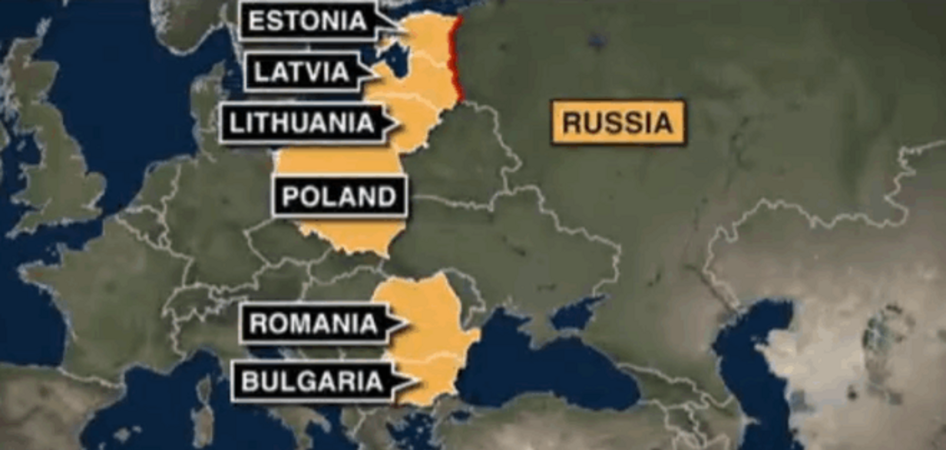В США назвали страны Европы, в которые может вторгнуться Россия