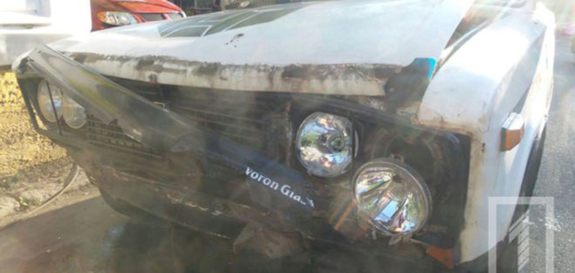 Милицейское ДТП в Одессе: водитель оперативно снял служебные номера