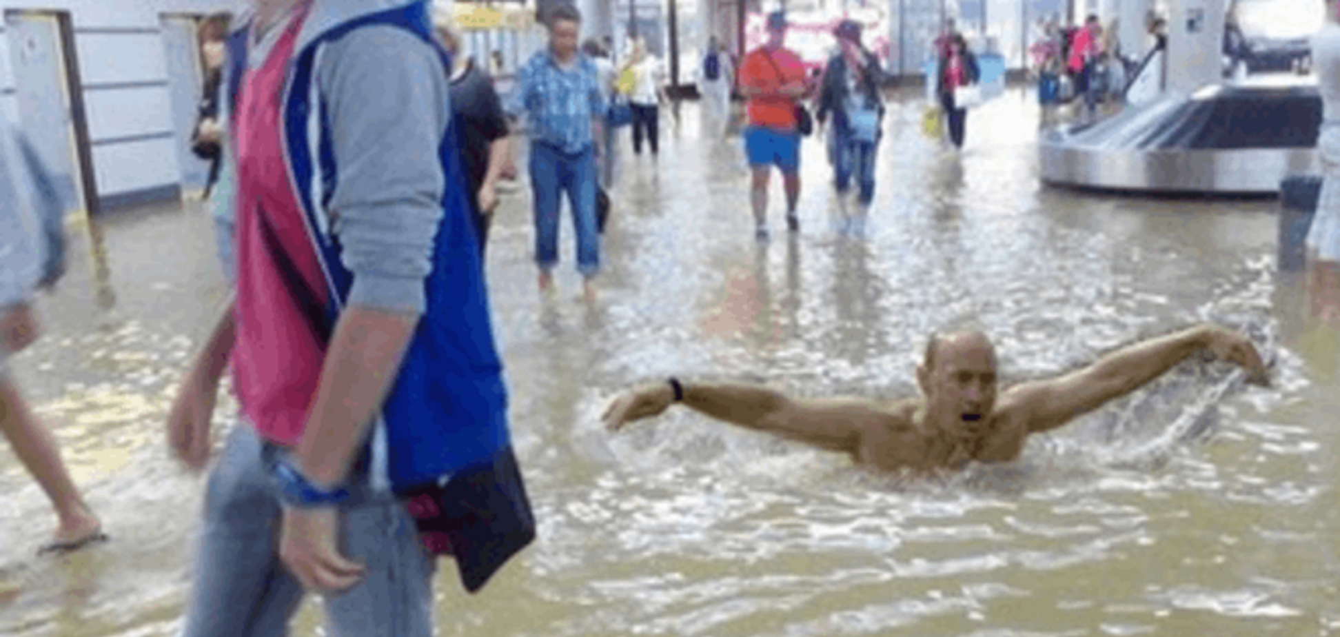 'Путін приплив!' Мережа вибухнула фотожабами через потоп в Сочі
