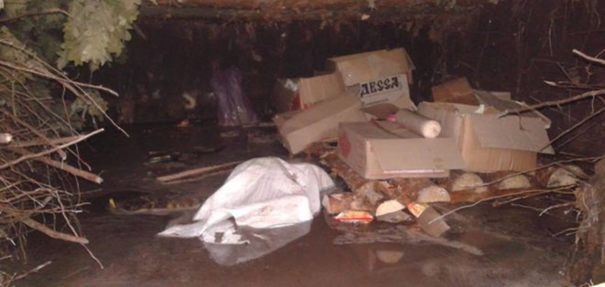 Нужна помощь! Ливень затопил продукты бойцов АТО: опубликованы фото