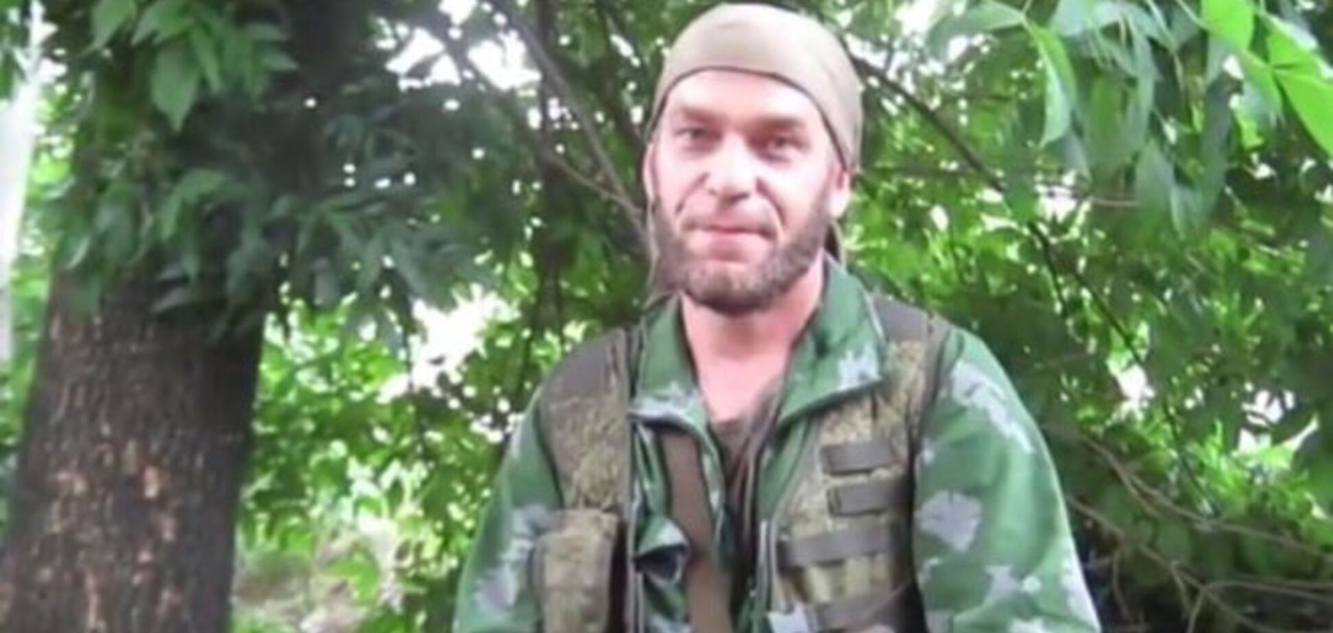 Наемник из России похвастался, что на Донбассе он 'как дома': видеофакт