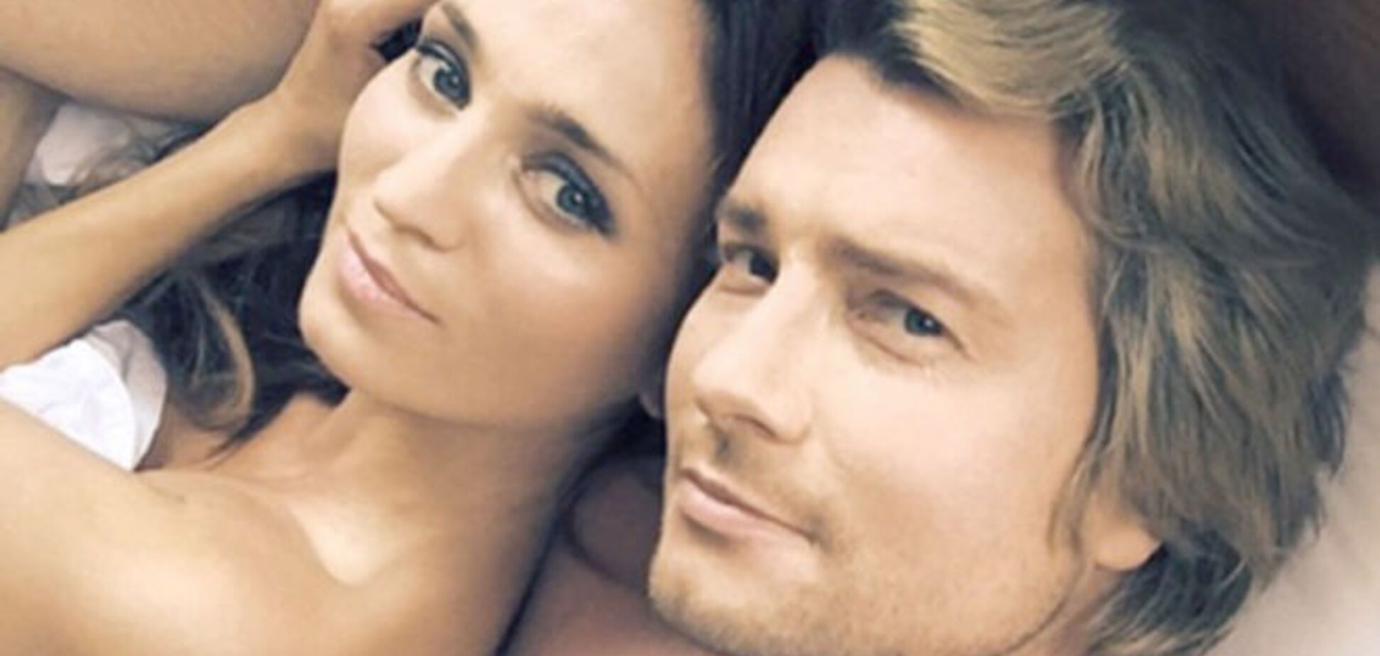 Басков опубликовал откровенные селфи в постели с невестой