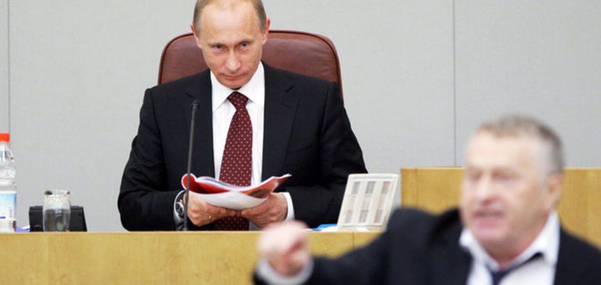 'Він загрожує комусь': у Росії розповіли, як Путін затьмарив Жириновського