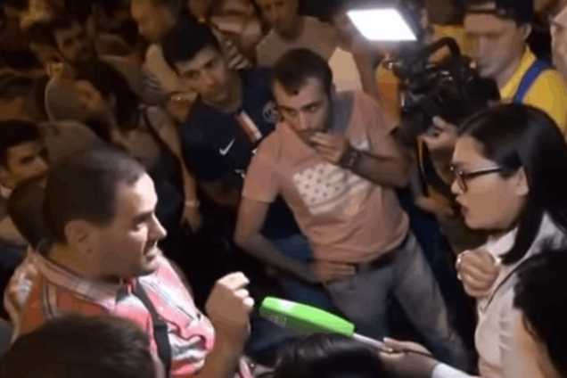 'Где посадки?'. Активист 'тарифного Майдана' в Армении шокировал росСМИ: видеофакт