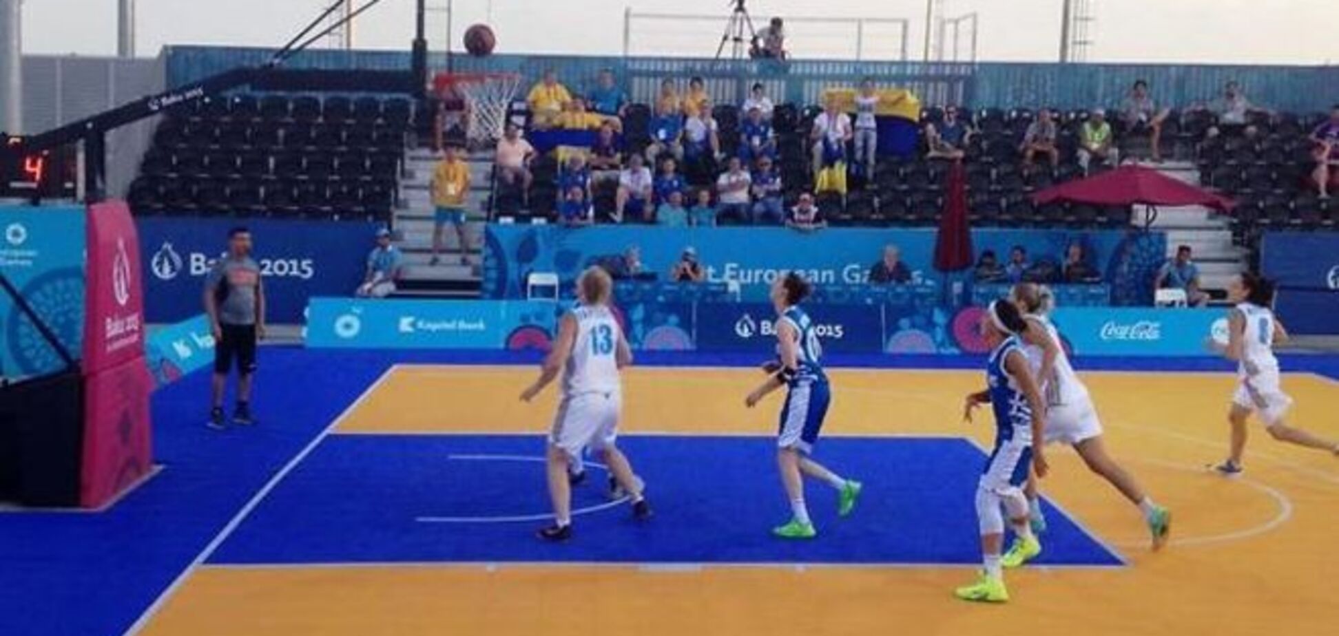 Украина - Словения - 21:16: мы в финале Европейских игр в Баку