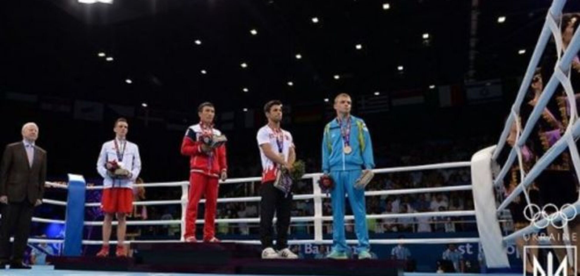 Украинский боксер показал свое отношение к России на Европейских играх: видео протеста