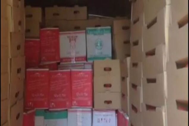 СБУ перехопила 10 вантажівок із алкоголем та ПММ для терористів 'ДНР': фоторепортаж