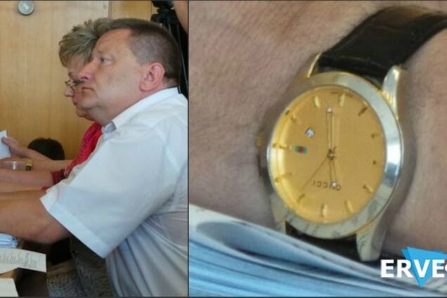 На широку ногу: рівненські депутати показали iРhone і годинник від Gucci