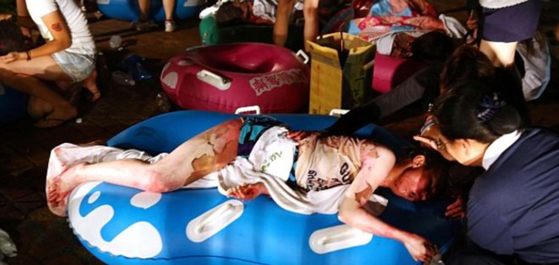 У Тайвані вибух в аквапарку: сотні постраждалих, є жертва