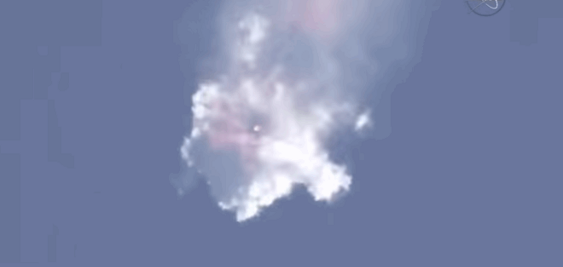 Ракета Falcon 9 разлетелась вдребезги на третьей минуте полета: видеофакт