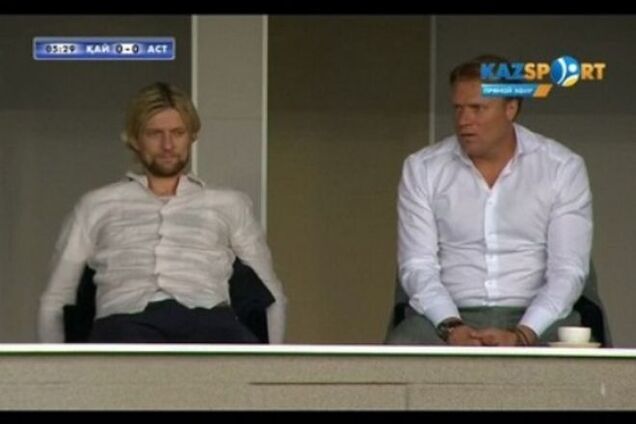 Капитан сборной Украины заработает на пенсию в Казахстане: фотофакт