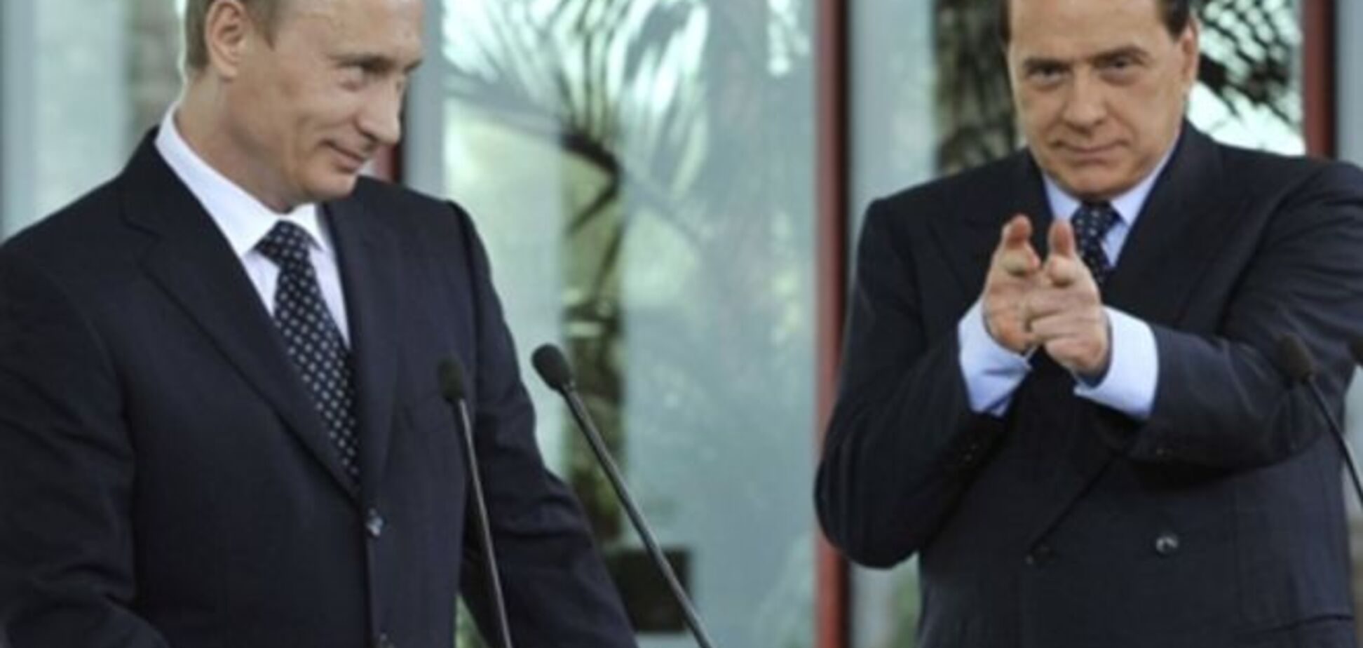 Путин и Берлускони отдохнули на Алтае - соцсети