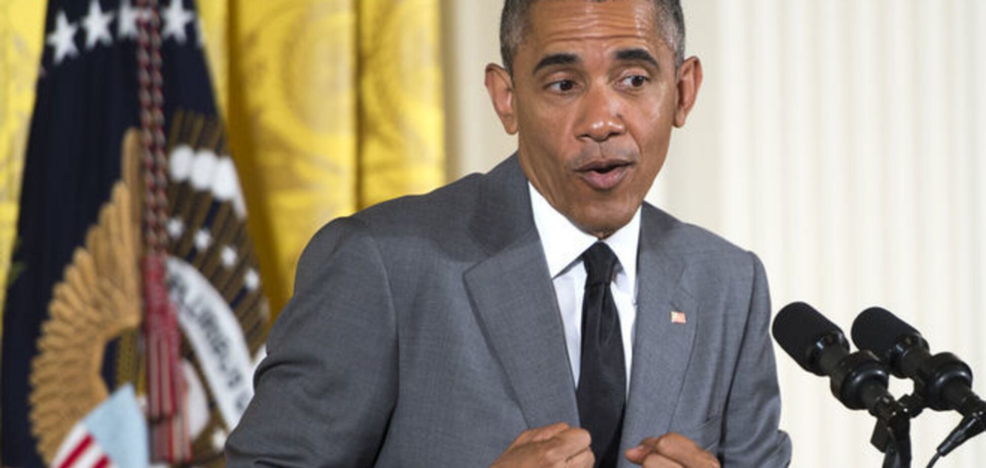 Обама резко стал 'решительно против' выделения Украине $300 млн