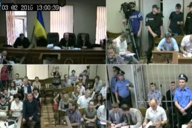 В Киеве суд перенес рассмотрение дела экс-беркутовцев