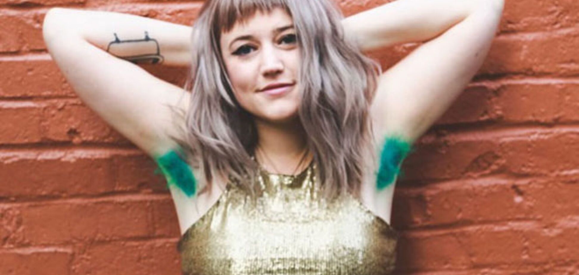 Новый тренд: девушки по всему миру красят подмышки в яркие цвета