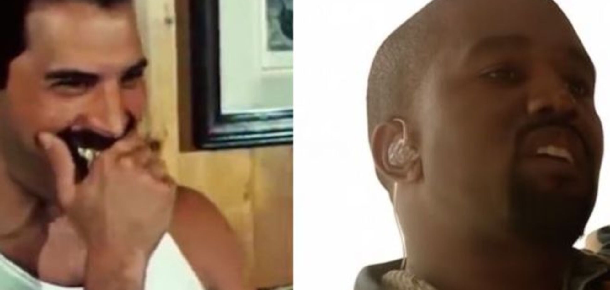 Видео 'противостояния' Канье Уэста и Фредди Меркьюри стало хитом в сети