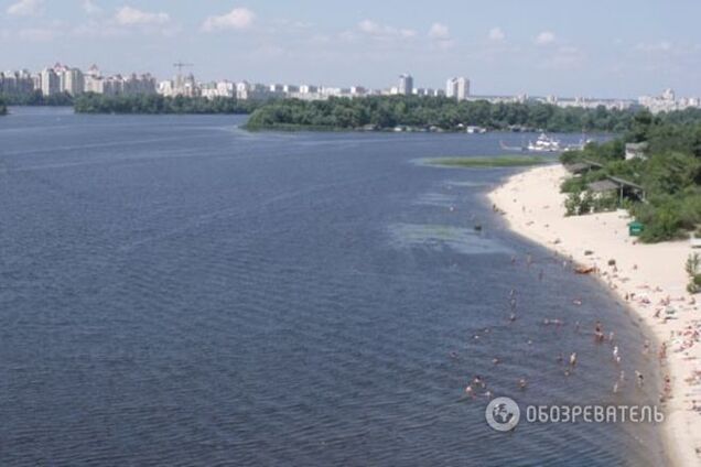 На опасных киевских пляжах вывесят красные флаги