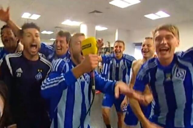 Футболисты 'Динамо' безумно отпраздновали в раздевалке победу над 'Шахтером': видео танцев