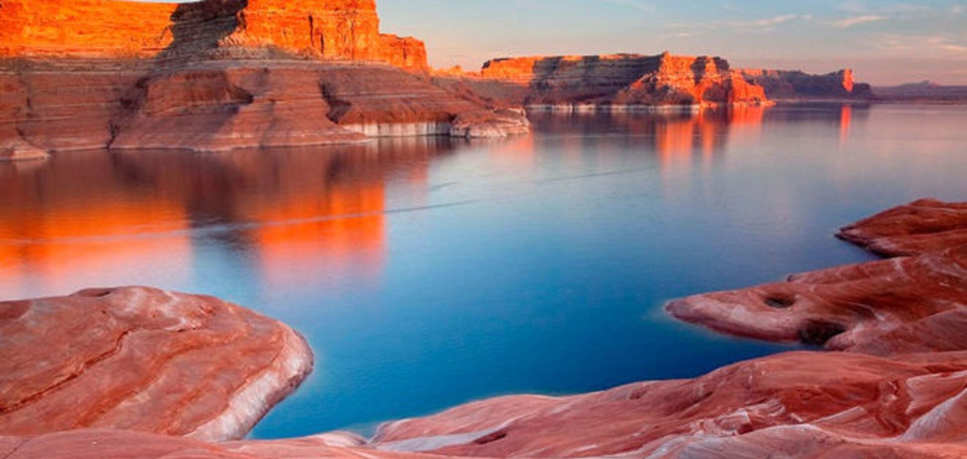 Природа одобрила: завораживающая красота искусственного озера Пауэлл