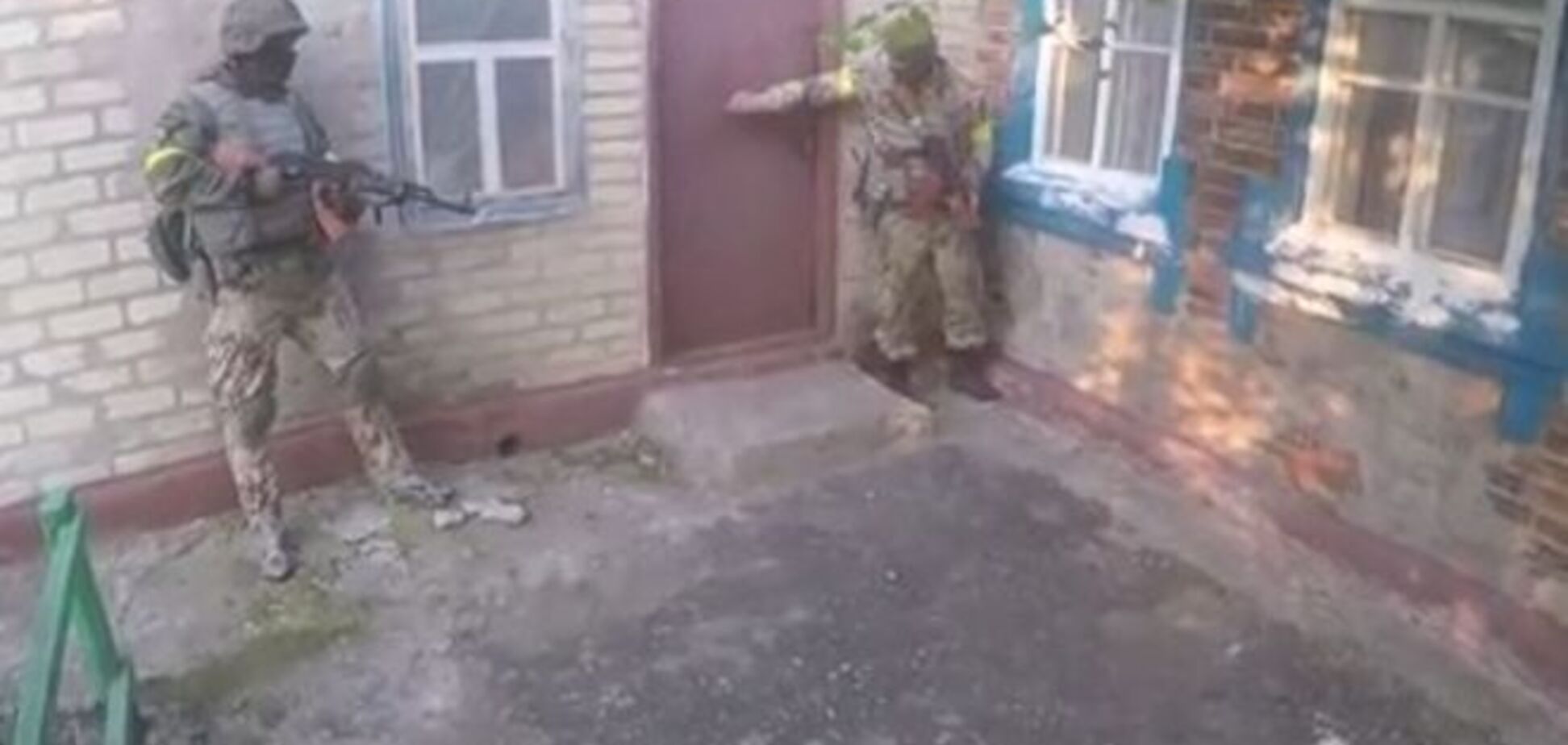 Появилось видео полной зачистки Марьинки от остатков российских террористов