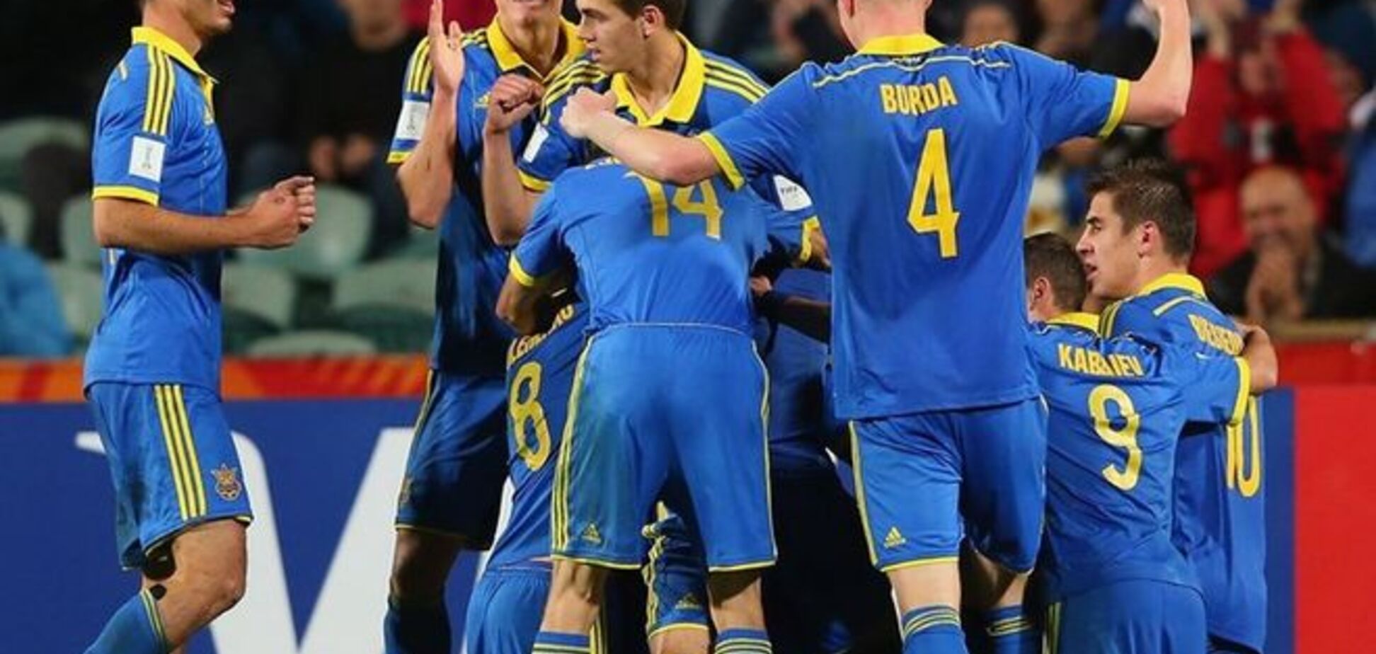 Сборная Украины с первого места вышла в плей-офф чемпионата мира