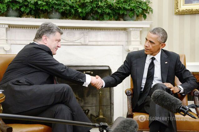 Порошенко с Обамой договорились о действиях в отношении России
