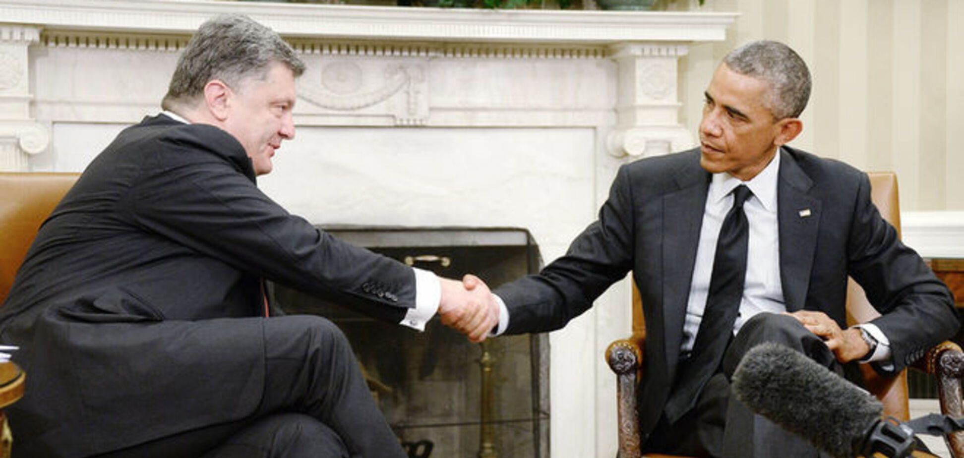 Порошенко с Обамой договорились о действиях в отношении России