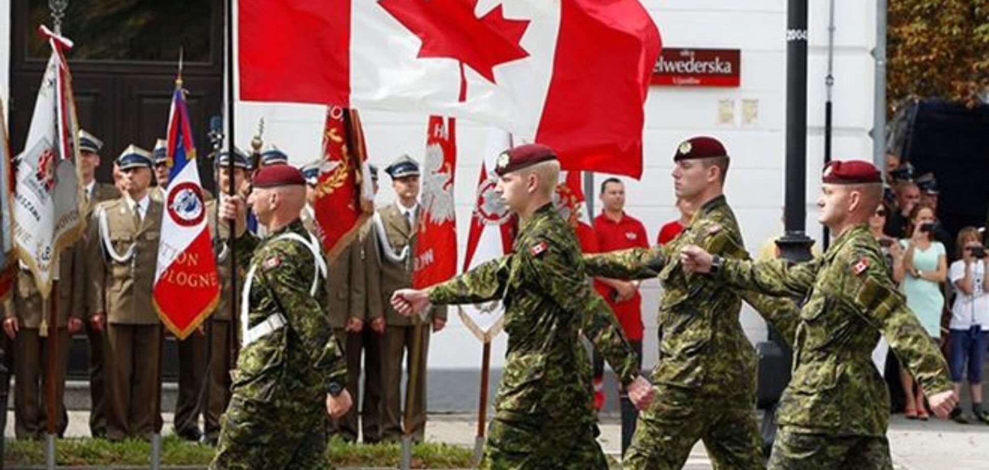 Канадские военные прибудут в Украину обучать Нацгвардию