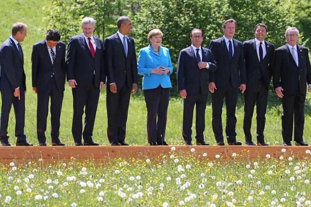 На зависть Путину! Участники G7 сделали 'семейное фото'
