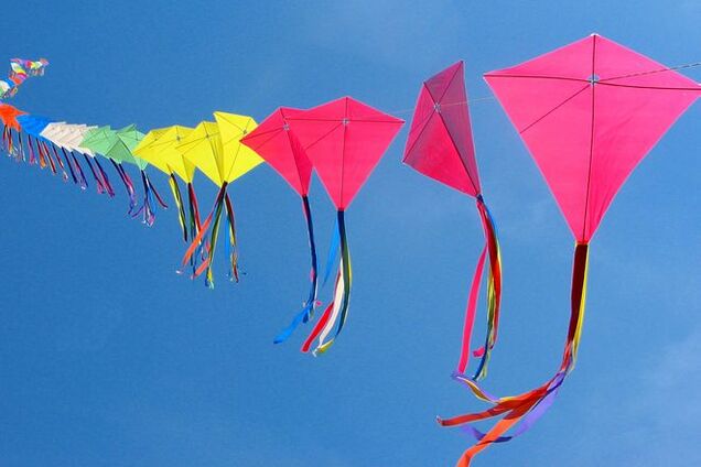 Взлетаем! В Киеве прошел невероятный фестиваль воздушных змеев: видеофакт