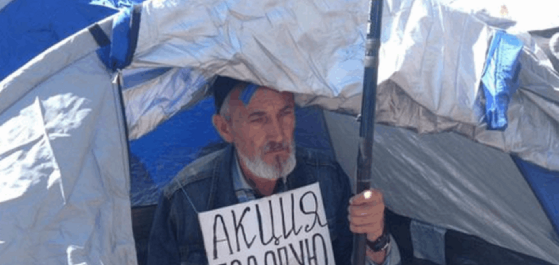 Дежавю? На Майдане разбили палатки и объявили голодовку