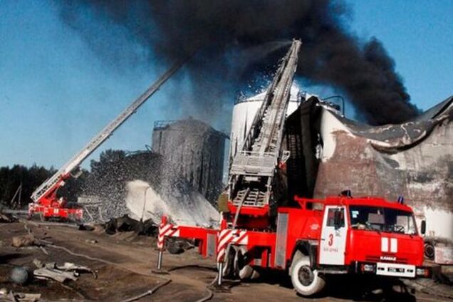 Пожар в Василькове: все подробности, фото и видео