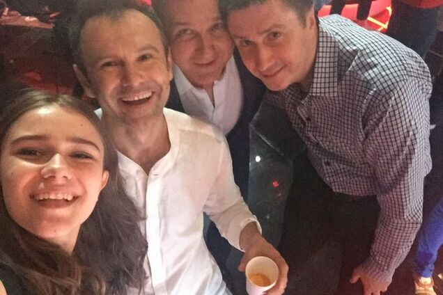 Дочь министра культуры похвасталась селфи за кулисами 'Голосу країни'