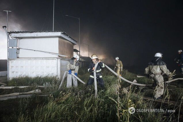 В васильковской больнице назвали число пострадавших в результате пожара