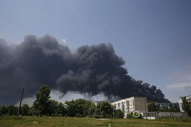 Аваков допустил связь между делами против 'БРСМ' и пожаром на нефтебазе