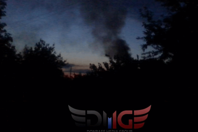 У Горлівці спалахнули житлові будинки та підстанція: опубліковані фото