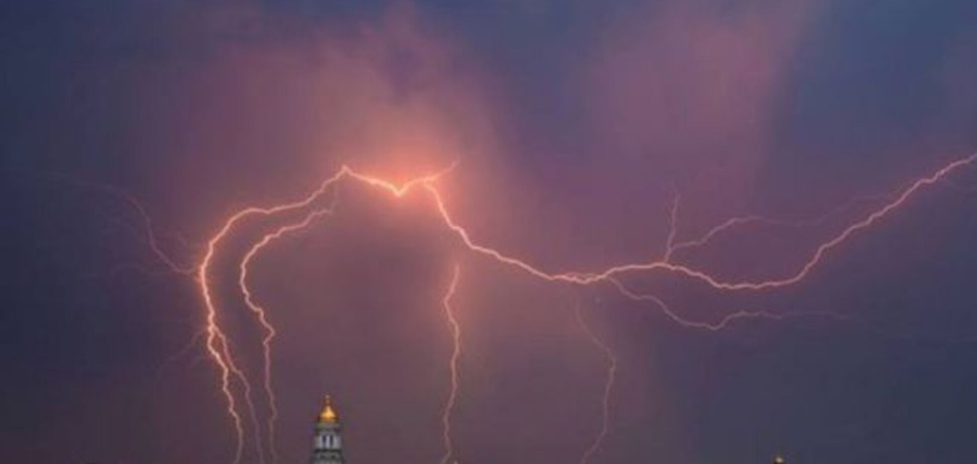 В Киев придут грозы