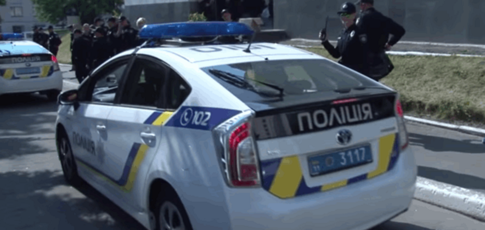 Как полицейский патруль выехал на дежурство: видеофакт