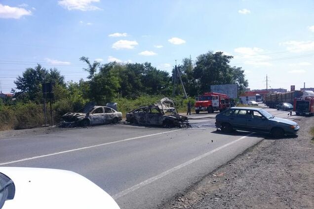 При перестрелке в Мукачево использовали тяжелое оружие