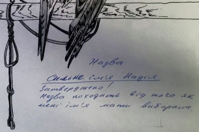 Савченко придумала название для своей книги: фотофакт