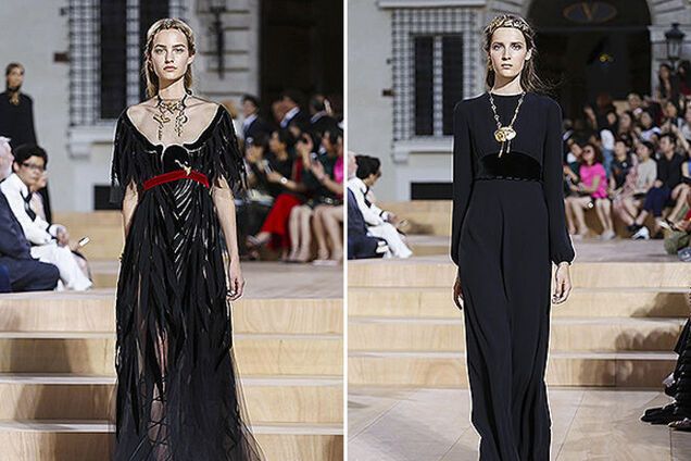 Неделя высокой моды в Париже: Valentino представил роскошную коллекцию в Риме
