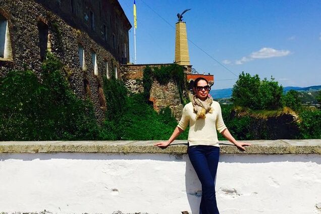 Влада Литовченко раскрыла тайны замка в Мукачево