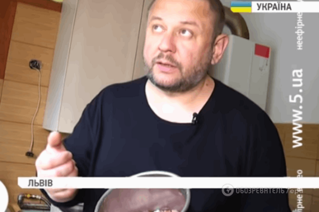 Не имя красит человека: как москвич Азаров штампует во Львове колбаски для АТО, опубликовано видео