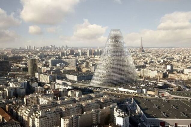 Новые высоты: в Париже построят стеклянный небоскреб-пирамиду